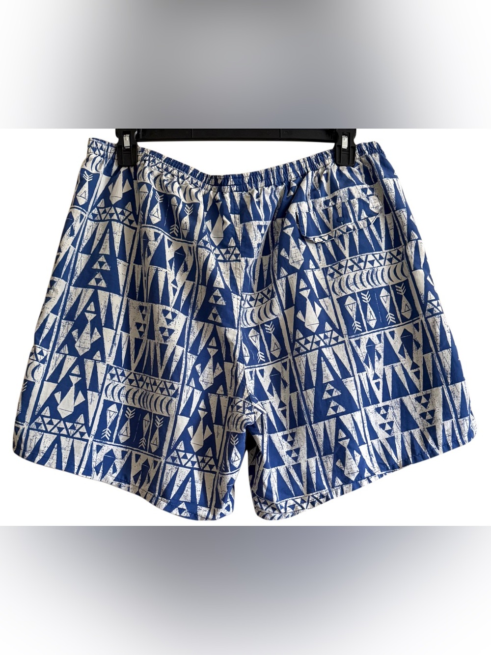 PATAGONIA Men’s Outdoor Tribal Geometric Graphic Printed Baggies Shorts Size XL - Picture 5 of 7